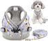 Zunea No Pull Small Dog Harness and Leash Set, Adjustable Reflective Step-in Chihuahua Vest Harnesses for Boy Girl Pets