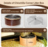 Arfubye Chinchilla Chinchillas, Ceramic Litter Box Corner Litter Box for Small Pets Round Potty Trainer Corner Litter