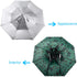 Umbrella Hat - Colorful Folding Sun Rain Cap for Beach, Party, Outdoor, Fishing, Hunting, Gardening, UV Protection