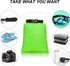 Shappy Waterproof Dry Bag Set, 15 L+ 8 L +5 L+4 L+3 L+ 2 L, Lightweight Sacks for Kayaking, Rafting
