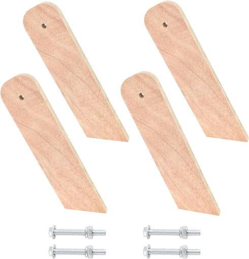 SCOTTCHEN Cornhole Board Legs for DIY Maker, 4pcs Cornhole Board Accessories with Hardwares