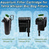 Aquarium Filter Cartridge Compatible with Tetra Whisper Bio-Bag, Replacement Cartridges for Tetra ReptoFilter (12