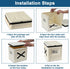Muopay Portable Toilet for Camping, Portable Toilet for Car, Portable Folding Toilet with Lid, Porta Potty Car Toilet