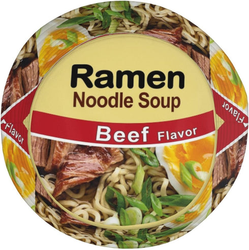 Ramen Noodle Soup Beef Flavor Bucket Hats, Funny Food Sun Cap for Summer Travel Outdoor