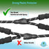 Short Training Leash for Dogs, 18” Rock Climbing Rope with Swivel Metal Snap-Bolt for Walking