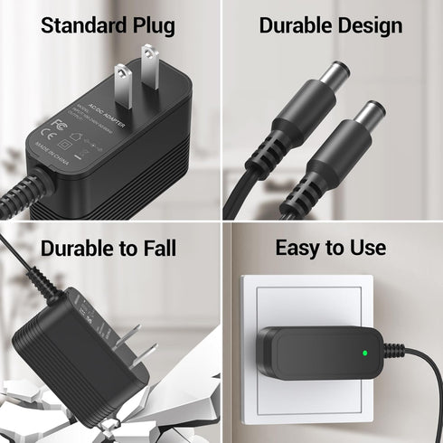 5 V Charger for Dogtra - Replacement Power Cord for Dogtra YS600, YS300, iQ Series Dog Collar Trainer