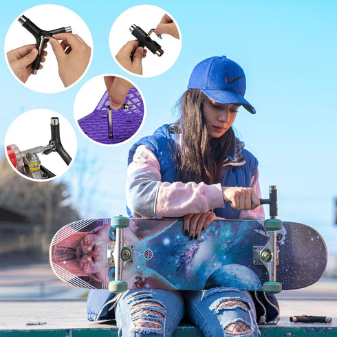 Mr. Pen Skate Tool, Pack of 2, All-in-One Skateboard Tool Kit, Y and T Tool for Skateboard