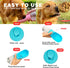 Dog Water Bottle, Portable Pet Water Dispenser with Food Container for Cat, Puppy, Hiking, Travel, 19oz