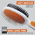 Wahl Premium Pet Double Sided Pin Bristle Brush - Patented Stacked Pin Design for Dogs, Model 858501