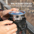 TiTo Titanium Cup with Lid, Ultralight Portable 300ml Camping Tea Coffee Water Mug for Outdoor Backpacking Hiking