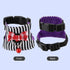 Small Pet Harness Vest and Leash Set - Bowknot and Bell Decor for Gerbil Guinea Pig Squirrel Kitten (M, Black Stripe)