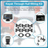 Through Hull Wiring Kit for Kayaks, Thru-Hull Kits for Fish Finders, Motors, Lighting Accessories