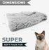 Whiskers & Friends Pet Bed Mat, Small Dogs & Cats, Plush Faux Fur, Round, 23x23x7 inches, 25 lbs Capacity, Orthopedic,