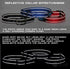Max and Neo MAX Reflective Metal Buckle Dog Collar, Large, Red, We Donate a Collar