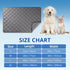 Paw Legend Dog Cooling Mat for Dogs & Cats, Washable Cooling Pad, Summer Cool Tech Fabric for Dog Sleeping Pad - Large