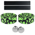 KINGOU Black & Green Camouflage EVA Road Bike Handlebar Tape, 2PCS Per Set