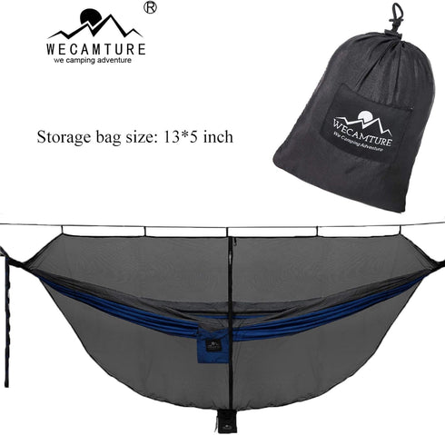 Hammock Bug Mosquito Net XL, 11x4.6FT Polyester Fabric for 360 Degree Protection