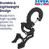 Scuba Choice Double Hose Holder Clip, Durable & Lightweight, Easy Snap-On Design for Tangle-Free Diving