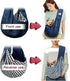 Stylish Dog Carrier Sling, Comfortable Purse for Traveling, Hands-Free Bag for Small Dogs