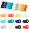Race Number Buckle Fixing System, Running Bib Clips, Marathon Number Fasteners, Mixed Colors for Runners Field Events
