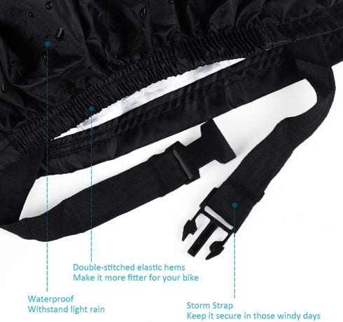 Indeed BUY Waterproof Bike Cover for 1, 2, or 3 Bikes - Heavy Duty Outdoor Storage