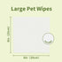 400 Unscented Dog Wipes for Paws and Butt - Plant Based Hypoallergenic Cleansing & Deodorizing Puppy Wipes
