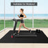 12 1/2" Tangkula Tiles Exercise Flooring Mats with Border, Non-Slip EVA Foam Protective Mats, Elastic Puzzle Play Mats