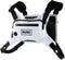 MVRK Lightweight Water Resistant Chest Pack - Minimalist Vest with Phone Holder & Extra Storage (White)