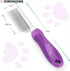 Poodle Pet Detangling Pet Comb - Long & Short Stainless Steel Teeth for Safe & Gentle Grooming