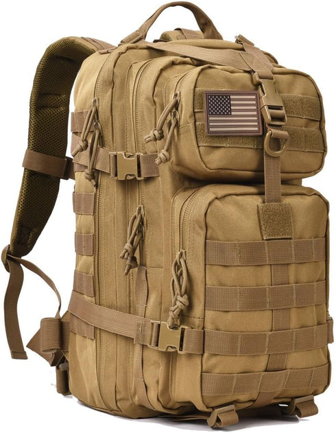 REEBOW GEAR Military Tactical Backpack - 3 Day Assault Pack Army Molle Bag Rucksack 35L