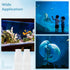 16 Pack 4 Inch Ring Filter Socks 200 Micron, Aquarium Felt Filter Bags for Saltwater and Freshwater