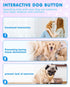 Dog Buttons for Communication, 4 Dog Talking Button Set, 30s Voice Recordable Pet Training Buzzer with Waterproof Mat