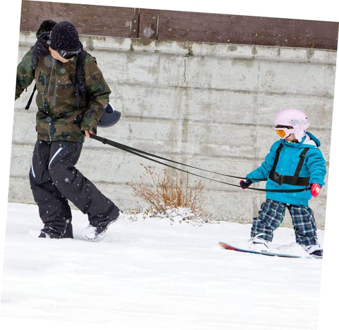 Kids Ski Harness Leash Vest with Handle - Ski Teaching Strap, Outdoor Bodyguard Nylon Belt for Toddlers