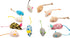 Fashion's Talk Catnip Cat Toys, Soft Plush Mice Assorted Style Variety Pack, 32 Count