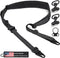 WarBull 2 Point Rifle Sling, QD Swivel Quick Adjust Gun Sling with HK Hook for Hunting