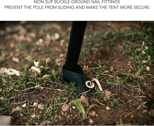 Pole Tips Caps for Tent Support, Anti Puncture Canopy Rod Top Caps for 6mm Tent Rod