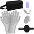 MIYIJHY 7PCS Pet Grooming Kit for Dogs and Catswith Storage Bag & Includes Dog Washing Gloveswith High-Density Teeth