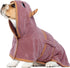 Magic Sticker & Belly Strap Dog Drying Coat, Microfibre Material Fast Drying