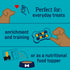Stewart Freeze Dried Dog Treats, Chicken Liver, 16 oz, Grain Free & Gluten Free, Resealable Pouch