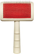 Master Grooming Tools Universal Small Slicker Brush for Pets, White