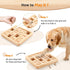 LOOBANI Wooden Dog Puzzle Toys - Interactive Slow Feeder IQ Training Toys for Small to Large Dogs, Dog Bone Pattern
