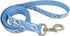 Coastal Pet Sublime Dog Leash, Fashionable Dual-Pattern Design, Colorful Trendy Pattern, Blue Waves with Blue Checkers,