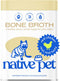 Native Pet Bone Broth for Dogs and Cats – Chicken Broth Powder for Picky Eaters - 5.75 oz