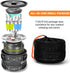 Odoland 16pcs Camping Cookware Set - Folding Camping Stove, Non-Stick Lightweight Pot Pan Kettle Set for Outdoor