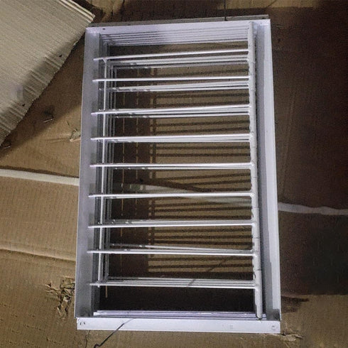POPETPOP Pigeon Entrance Door, Iron Wire Bird Cage Door for Pigeon Breeding Supplies, White