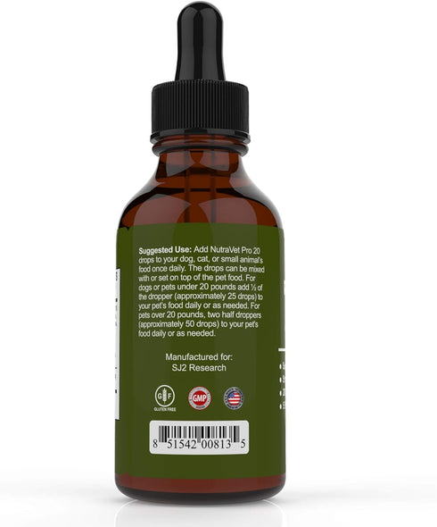 Probiotics for Dogs and Cats - 120 Servings, 100% Natural Digestive Enzymes for Healthy Digestion
