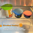 3 Pack Cat Food Can Lids - Food Safe BPA Free & Dishwasher Safe Silicone Covers for Cat Food Cans