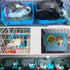 Chinchilla Hamiledyi Small Animal Rabbit Litter Toilet,Plastic Square Cage Box Rat Potty Trainer Corner Grate Litter