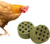 BingegePet 2 Pack Chicken Beak Timothy Grass Block, Chicken Toys for Coop, Enrichment