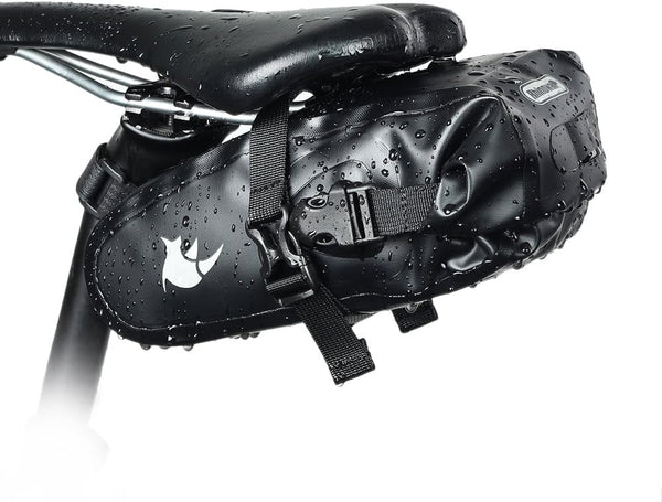 Rhinowalk Waterproof Bicycle Saddle Bag, 1.5L Under Seat Bag for Mountain Road Bike
